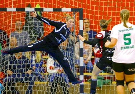 Goalkeeper Frederikke Siggaard Kirchhof Handball Women 2 League 2018 19 BSV Sachsen Zwickau SG 09 Kirchhof 25 24 am 9 3 2019 BSV Sachsen Zwickau SG 09 Kirchhof