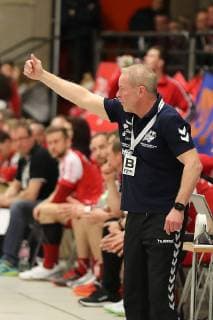 TuS Ferndorf Dessau Roßlauer HV 09 03 2019 Trainer Uwe Jungandres Dessau Roßlauer HV Kreuztal Stählerwiese Germany