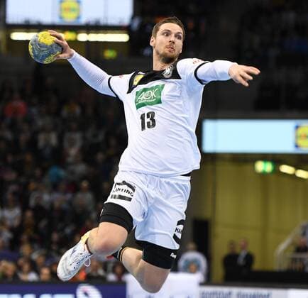 Handball international in Düsseldorf Germany Switzerland 09 03 2019 Hendrik Pekeler Deut Aktion HM