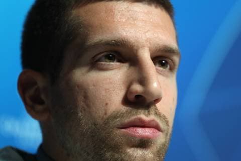11 03 2019 Football season 2018 2019 Champions League press conference and final training of FC Schalke 04 in Manchester England Matija NASTASIC FC Schalke 04 Manchester Airport England