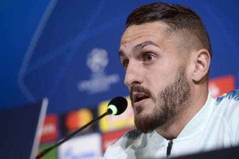 Photo LaPresse - Nicol& xf2; Campo March 11th, 2019 Turin (Italy) Soccer UEFA Champions League 2018 2019 - Allianz Stadium Juventus FC vs Atletico Madrid - Atletico Madrid press conference PK Pressekonferenz In the pic: Koke  Copyright: xLaPresse Nicol& xf2;xCampo LaPrex