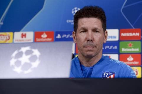 Photo LaPresse - Nicol& xf2; Campo March 11th, 2019 Turin (Italy) Soccer UEFA Champions League 2018 2019 - Allianz Stadium Juventus FC vs Atletico Madrid - Atletico Madrid press conference PK Pressekonferenz In the pic: Diego Simeone  Copyright: xLaPresse Nicol& xf2;xCampo LaPrex