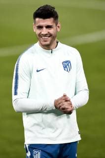 Photo LaPresse - Nicol& xf2; Campo March 11th, 2019 Turin (Italy) Soccer UEFA Champions League 2018 2019 - Allianz Stadium Juventus FC vs Atletico Madrid - Atletico Madrid training In the pic: Alvaro Morata  Copyright: xLaPresse Nicol& xf2;xCampo LaPrex