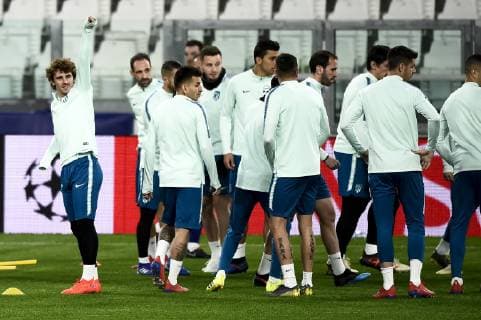 Photo LaPresse - Nicol& xf2; Campo March 11th, 2019 Turin (Italy) Soccer UEFA Champions League 2018 2019 - Allianz Stadium Juventus FC vs Atletico Madrid - Atletico Madrid training In the pic: Antoine Griezmann  Copyright: xLaPresse Nicol& xf2;xCampo LaPrex
