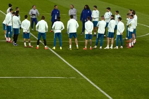 Photo LaPresse - Nicol& xf2; Campo March 11th, 2019 Turin (Italy) Soccer UEFA Champions League 2018 2019 - Allianz Stadium Juventus FC vs Atletico Madrid - Atletico Madrid training In the pic: general view  Copyright: xLaPresse Nicol& xf2;xCampo LaPrex