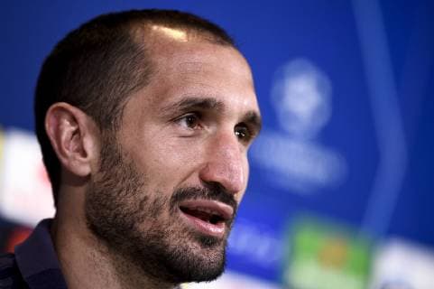 Photo LaPresse - Nicol& xf2; Campo March 11th, 2019 Turin (Italy) Soccer UEFA Champions League 2018 2019 - Allianz Stadium Juventus FC vs Atletico Madrid - Juventus press conference PK Pressekonferenz In the pic: Giorgio Chiellini  Copyright: xNicol& xf2;xCampo LaPresse Nicolx