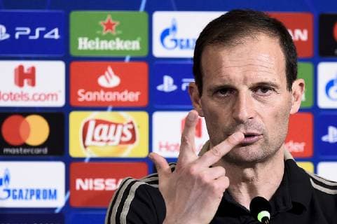 Photo LaPresse - Nicol& xf2; Campo March 11th, 2019 Turin (Italy) Soccer UEFA Champions League 2018 2019 - Allianz Stadium Juventus FC vs Atletico Madrid - Juventus press conference PK Pressekonferenz In the pic: Massimiliano Allegri  Copyright: xNicol& xf2;xCampo LaPresse Nicolx