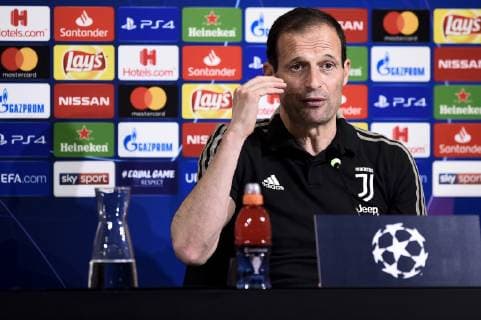 Photo LaPresse - Nicol& xf2; Campo March 11th, 2019 Turin (Italy) Soccer UEFA Champions League 2018 2019 - Allianz Stadium Juventus FC vs Atletico Madrid - Juventus press conference PK Pressekonferenz In the pic: Massimiliano Allegri  Copyright: xNicol& xf2;xCampo LaPresse Nicolx