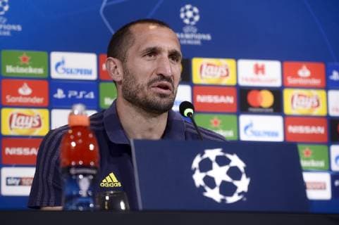 Photo LaPresse - Nicol& xf2; Campo March 11th, 2019 Turin (Italy) Soccer UEFA Champions League 2018 2019 - Allianz Stadium Juventus FC vs Atletico Madrid - Juventus press conference PK Pressekonferenz In the pic: Giorgio Chiellini  Copyright: xNicol& xf2;xCampo LaPresse Nicolx