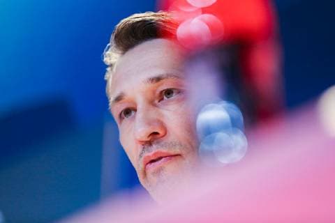 Coach Niko Kovac FC Bayern Muenchen at the press conference GER Football UEFA Champions League Final training FC Bayern Muenchen 12 03 2019 Muenchen Copyright: xTomxWellerx xEibner-Pressefotox EP_eer