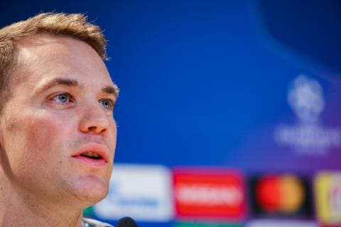Goalkeeper Manuel Neuer FC Bayern Muenchen at the press conference GER Football UEFA Champions League Final training FC Bayern Muenchen 12 03 2019 Munich Copyright: xTomxWellerx xEibner-Pressefotox EP_eer