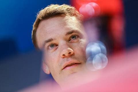 Goalkeeper Manuel Neuer FC Bayern Muenchen at the press conference GER Football UEFA Champions League Final training FC Bayern Muenchen 12 03 2019 Munich Copyright: xTomxWellerx xEibner-Pressefotox EP_eer
