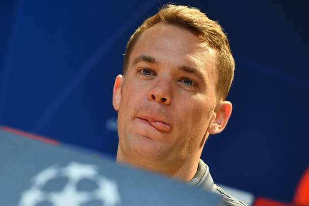 Manuel NEUER Goalkeeper FC Bayern Muenchen single picture cut single motive portrait press conference FC Bayern Muenchen before the Champions League round of sixteen FC Bayern Muenchen FC Liverpool soccer on 12 03 2019