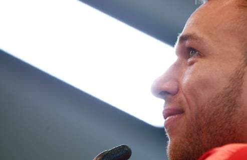 FC Barcelona Barca s Brazilian midfielder Arthur Melo attends a press conference PK Pressekonferenz held at the complex Joan Gamper in Barcelona, Spain, 12 March 2019. FC Barcelona will face Olympique Lyon in the UEFA Champions League round of 16 second leg soccer match on 13 March 2019. FC Barcelona press conference !ACHTUNG: NUR REDAKTIONELLE NUTZUNG!  Copyright: xEnricxFontcubertax GRAFCAT5567 20190312-636880069423486371