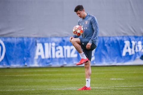 Robert Lewandowski FC Bayern Muenchen GER Soccer UEFA Champions League Final Training FC Bayern Muenchen 12 03 2019 Muenchen Copyright: xTomxWellerx xEibner-Pressefotox EP_eer