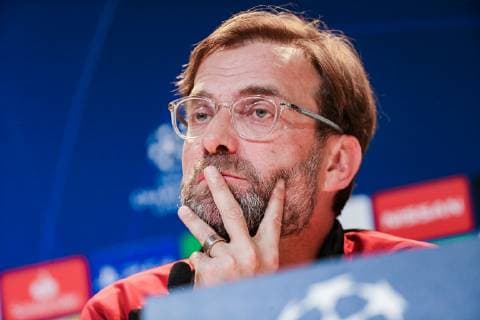 Coach Juergen Klopp FC Liverpool at the press conference GER Football UEFA Champions League Press conferences FC Liverpool 12 03 2019 Munich Copyright: xTomxWellerx xEibner-Pressefotox EP_eer