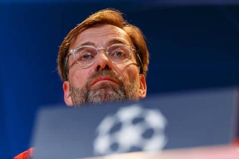 Germany Muenchen 12 03 2019 UEFA Champions League 2018 19 Season Round of 16 Second leg FC Bayern Muenchen Liverpool FC Press Conference Liverpool FC Coach Juergen Klopp LFC DeFodi048