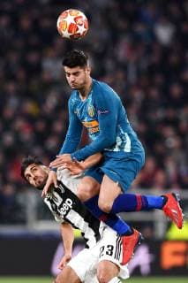 Db Torino 12 03 2019 - Champions League Juventus-Atletico Madrid foto Matteo Gribaudi Image nella foto: Alvaro Morata-Emre Can 