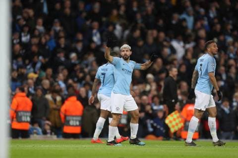 12 03 2019 Football Season 2018 2019 Champions League Round of 16 Manchester City FC Schalke 04 Manchester Etihad Stadium Germany