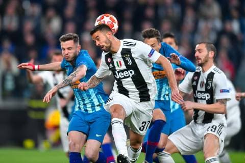 2019.03.12 Turyn Pilka nozna UEFA Liga Mistrzow sezon 2018 2019 FC Juventus Turyn - Atletico Madryt N z Leonardo Spinazzola Foto Pawel Andrachiewicz PressFocus 2019.03.12 Turyn Football UEFA Champions League season 2018 2019 FC Juventus Torino - Atletico Madrid Leonardo Spinazzola Credit: Pawel Andrachiewicz PressFocus NEWSPIX.PL --- Newspix.pl  20190312_PF_PA024