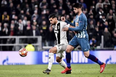 Photo LaPresse Marco Alpozzi March 12, 2019 Turin (Italy) soccer Juventus vs Atletico Madrid - Champions League Fourth Round - Stadio Allianz Stadium In the pic: Emre Can (Juventus F.C.);Alvaro Morata (Club Atletico de Madrid);  Copyright: xMarcoxAlpozzi LaPresse LaPresse x