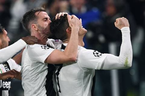 Mg Torino 12 03 2019 - Champions League Juventus-Atletico Madrid foto Matteo Gribaudi Image nella foto: esultanza gol Cristiano Ronaldo 