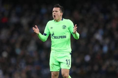 12 03 2019 Football Season 2018 2019 Champions League Round of 16 Manchester City FC Schalke 04 Yevhen KONOPLYANKA FC Schalke 04 Manchester Etihad Stadium Germany