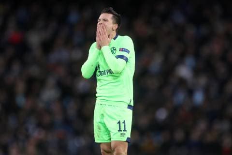 12 03 2019 Football Season 2018 2019 Champions League Round of 16 Manchester City FC Schalke 04 Yevhen KONOPLYANKA FC Schalke 04 Manchester Etihad Stadium Germany