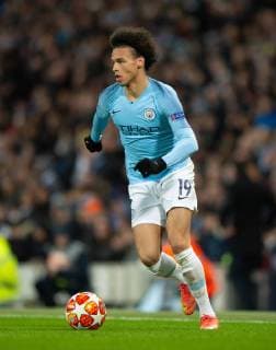 Manchester City v FC Schalke 04 UEFA Champions League Leroy Sane of Manchester City during the UEFA Champions League match at the Etihad Stadium, Manchester Content Not Available For UK Newspapers Copyright: xRussellxHartx FIL-12984-0062