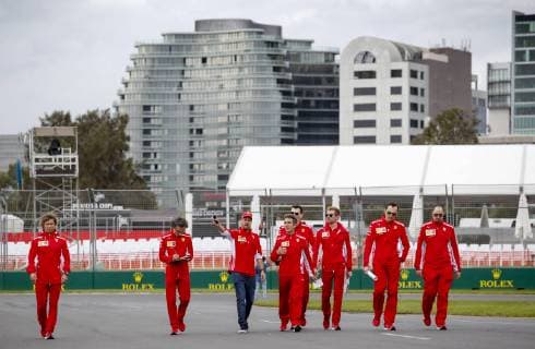 Motorsports: FIA Formula One World Championship WM Weltmeisterschaft 2019, Grand Prix of Australia, 5 Sebastian Vettel (GER, Scuderia Ferrari Mission Winnow), Melbourne Australia