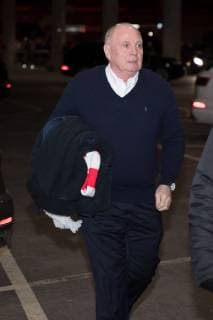 President Uli Hoeness FC Bayern Munich at the parking lot of the Arena FC Bayern Munich vs. Liverpool FC Champions League Round of 16 13 03 2019 Munich Bayern Germany Copyright: xkolbert-press ChristianxKolbertx