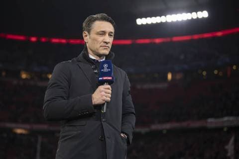 12 03 2019 xkvx Football UEFA Champions League FC Bayern Munich FC Liverpool Press conference and training emspor v l Coach Niko Kovac FCB FC Bayern Munich DFL DFB REGULATIONS PROHIBIT ANY USE OF PHOTOGRAPHS as IMAGE SEQUENCES and or QUASI VIDEO Munich