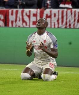 13 03 2019 Football UEFA Champions League 2018 2019 Round of sixteen return FC Bayern Munich FC Liverpool at Allianz Arena Munich Philippe Coutinho Liverpool cheers DFL and DFB regulations prohibit any use of photographs as image sequences and or quasi video