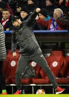 Munich 13 03 2019 goal celebration coach Jürgen Klopp Liverpool FC Bayern Munich FC Liverpool