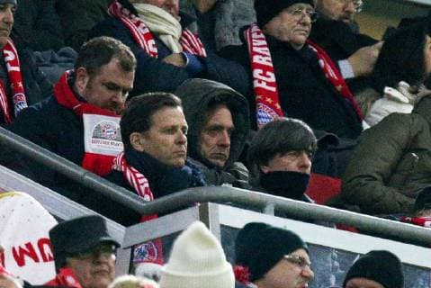 Manager Oliver Bierhoff Germany and national coach Joachim Loew Germany FC Bayern Munich vs. Liverpool FC Football Champions League Round of 16 13 03 2019 Munich Bayern Germany Copyright: xkolbert-press ChristianxKolbertx