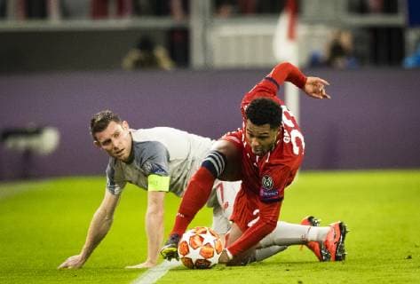 Munich 13 03 2019 James Milner Liverpool Serge Gnabry FCB FC Bayern München FC Liverpool