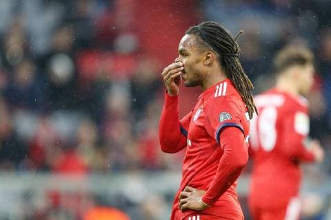 SOCCER - CL, Bayern vs Liverpool MUNICH,GERMANY,13.MAR.19 - SOCCER - UEFA Champions League, round of 16, FC Bayern Muenchen vs Liverpool FC. Image shows the disappointment of Renato Sanches (Bayern). GEPAxpictures xThomasxBachun