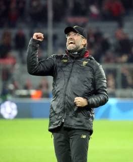 FC Bayern Munich FC Liverpool Germany Munich 13 03 2019 Football Champions League Season 2018 2019 Round of sixteen Second leg FC Bayern Munich FC Liverpool Jürgen Klopp Trainer FC Liverpool