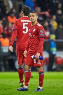 Germany Munich 13 03 2019 UEFA Champions League 2018 19 Season Round of 16 Second leg FC Bayern Munich Liverpool FC Thiago FCB disappoints DeFodi501