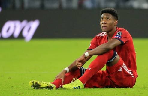 13 03 2019 CL Champions League Round of 16 Return FC Bayern Muenchen vs FC Liverpool Allianz Arena Muenchen Football Sport in picture David Alaba FCB DFL REGULATIONS PROHIBIT ANY USE OF PHOTOGRAPHS AS IMAGE SEQUENCES AND OR QUASI VIDEO