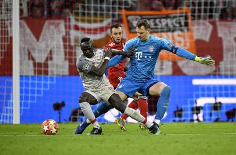 TOR to 0 1 Sadio Mane FC Liverpool against goalkeeper Manuel Neuer FC Bayern Munich FCB Champions League CL Round of 16 Return FC Bayern Munich FCB vs FC Liverpool 13 03 2019 DFL REGULATIONS PROHIBIT ANY USE OF PHOTOGRAPHS AS IMAGE SEQUENCES AND OR QUASI VIDEO FC Bayern Munich FCB vs FC Liverpool