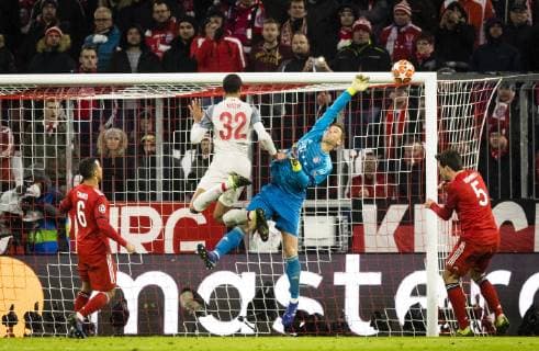 Munich 13 03 2019 Joel Matip Liverpool Goalkeeper Manuel New FCB FC Bayern Munich FC Liverpool