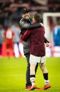 Munich 13 03 2019 Jubilee Coach Jürgen Klopp Liverpool James Milner Liverpool FC Bayern Munich FC Liverpool