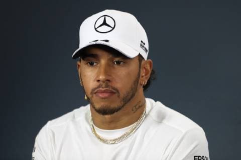 14th March 2019, Melbourne Grand Prix Circuit, Melbourne, Australia; Melbourne Formula One Grand Prix, Arrivals and press conference PK Pressekonferenz Mercedes AMG Petronas Motorsport, Lewis Hamilton  ActionPlus12114556 Octane