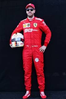 Formel 1, GP Australien, Fotoshooting Photo4 LaPresse 14 03 2019 Melbourne, Australia Grand Prix Formula One Australia 2019 In the pic: Sebastian Vettel (GER) Scuderia Ferrari SF90  Copyright: xPhoto4 LaPressex