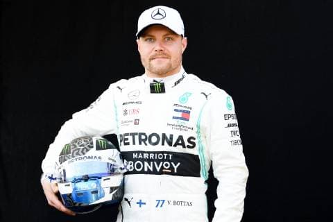 Formel 1, GP Australien, Fotoshooting March 14, 2019 - Melbourne, Victoria, Australia - Valtteri Bottas of Finland and Mercedes-AMG Petronas Motorsport poses for a portrait during a photo session ahead of the Australian Formula 1 Grand Prix at Albert Park on March 14, 2019 in Melbourne, Australia F1 Grand Prix of Australia - Previews  - ZUMAn230 20190314_zaa_n230_042 Copyright: xMorganxHancockx