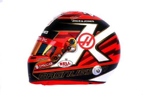 Photo4 LaPresse 14 03 2019 Melbourne, Australia Grand Prix Formula One Australia 2019 In the pic: The helmet of Kevin Magnussen (DEN) Haas F1 Team VF-19  Copyright: xPhoto4 LaPressex