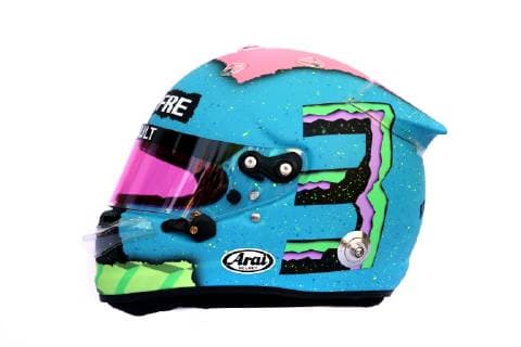 Photo4 LaPresse 14 03 2019 Melbourne, Australia Grand Prix Formula One Australia 2019 In the pic: The helmet of Daniel Ricciardo (AUS) Renault Sport F1 Team RS19  Copyright: xPhoto4 LaPressex