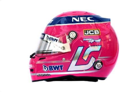 Photo4 LaPresse 14 03 2019 Melbourne, Australia Grand Prix Formula One Australia 2019 In the pic: The helmet of Lance Stroll (CDN) Racing Point F1 Team RP19  Copyright: xPhoto4 LaPressex