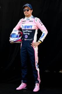 Formel 1, GP Australien, Fotoshooting March 14, 2019 - Melbourne, Victoria, Australia - Sergio Perez of Mexico and Racing Point F1 Team poses for a portrait during a photo session ahead of the Australian Formula 1 Grand Prix at Albert Park on March 14, 2019 in Melbourne, Australia F1 Grand Prix of Australia - Previews  - ZUMAn230 20190314_zaa_n230_021 Copyright: xMorganxHancockx